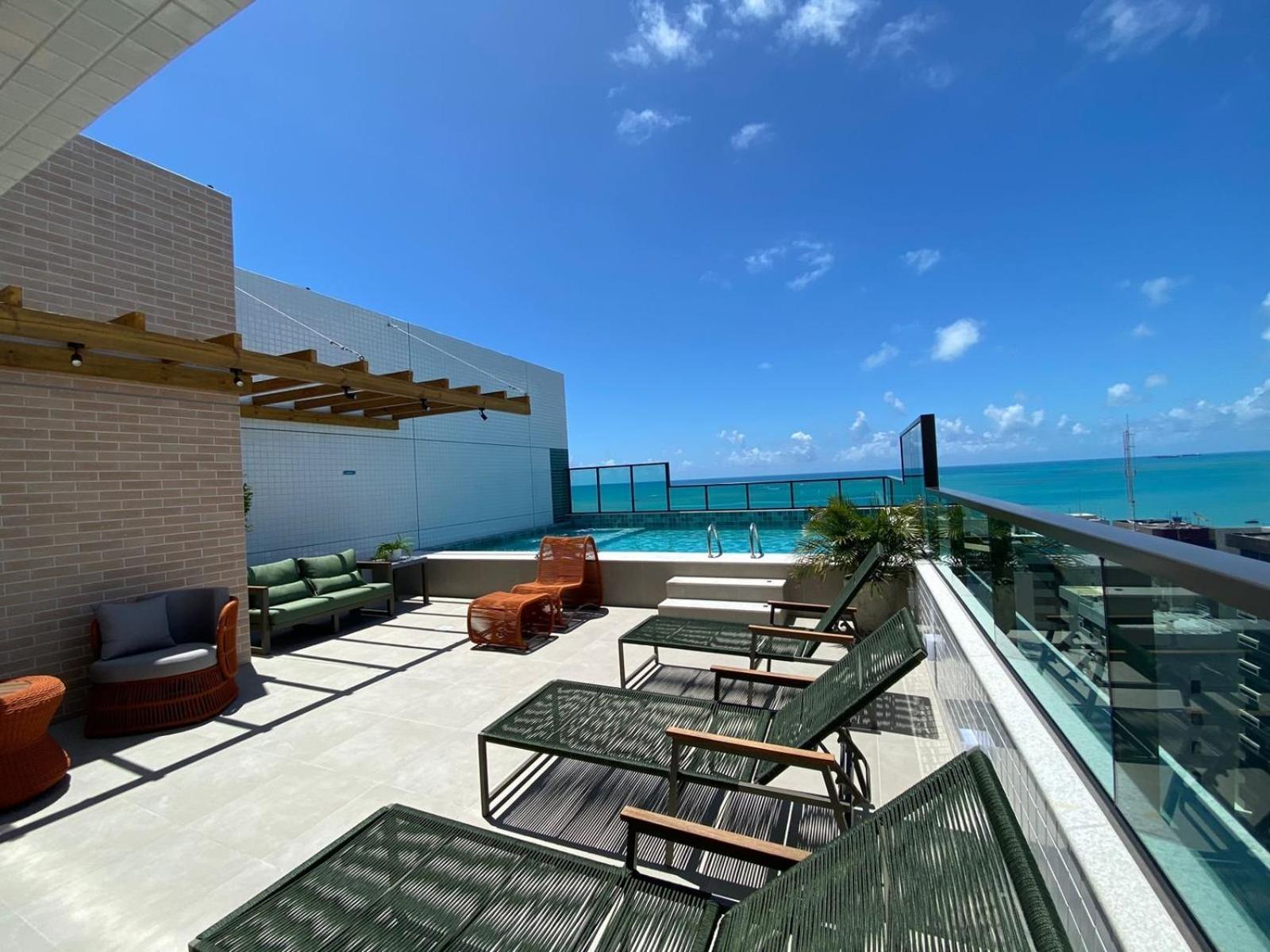 Maceió Smart Stay P.Verde Apt 1112-Mandi Hospitalidade מראה חיצוני תמונה